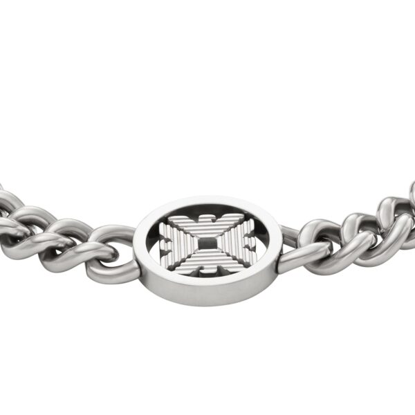 Armani Gioielli Bracciale Uomo Acciaio - immagine 2