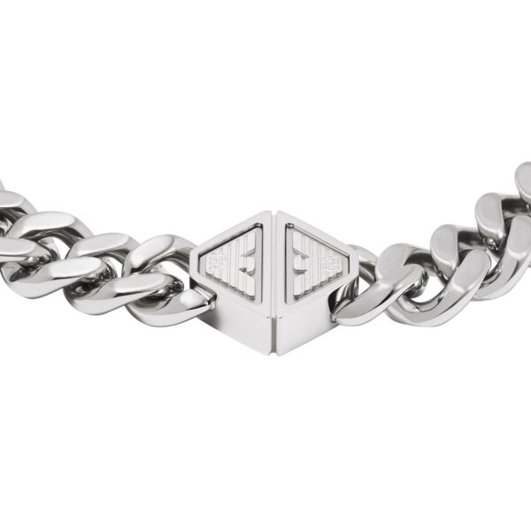 Armani Gioielli Bracciale Uomo Acciaio - immagine 2