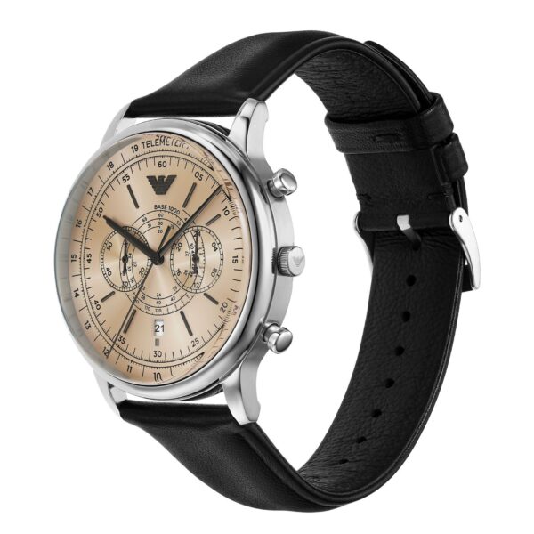 Armani Orologio Dress Uomo Pelle - immagine 4