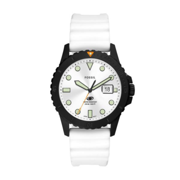 FOSSIL OROLOGIO UOMO IN ACCIAIO E SILICONE