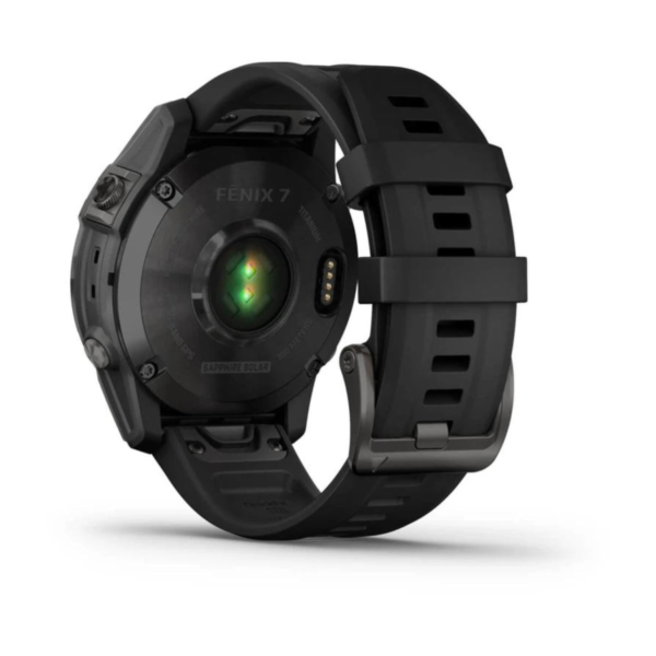 Garmin Orologio Uomo Fenix 7 Sapphire Solar Edition - immagine 4