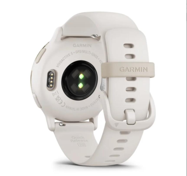 Garmin Smartwatch Vívoactive 5 Cream Gold & Ivory Con Cinturino In Silicone 010-02862-11 - immagine 4