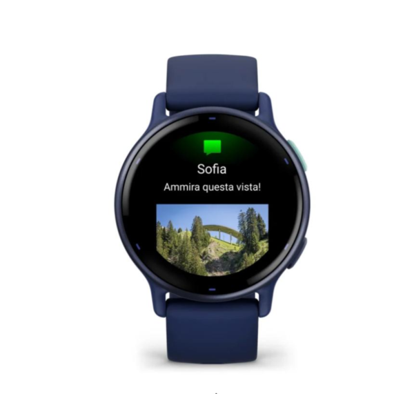 Garmin Smartwatch Vívoactive 5 Navy Con Cinturino In Silicone 010-02862-12 - immagine 2