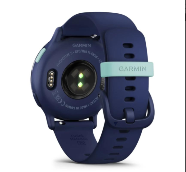 Garmin Smartwatch Vívoactive 5 Navy Con Cinturino In Silicone 010-02862-12 - immagine 5