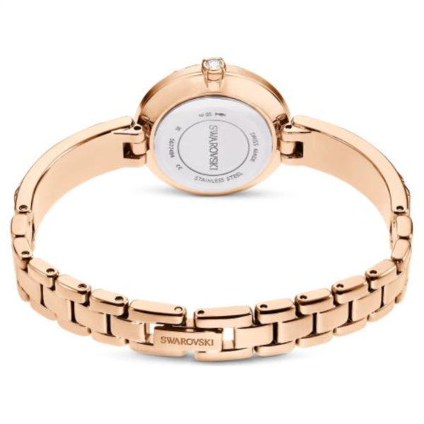 Orologio Matrix Bangle Fabbricato in Svizzera, Bracciale in cristallo, Tono oro rosa, Finitura in tono oro rosa - immagine 3