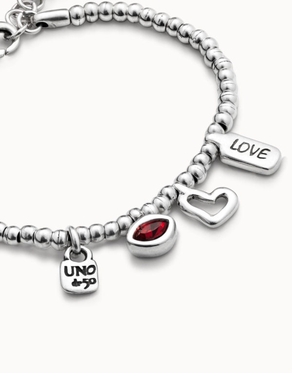 Uno de 50 Bracciale donna I'm waiting 4 U Red - immagine 3