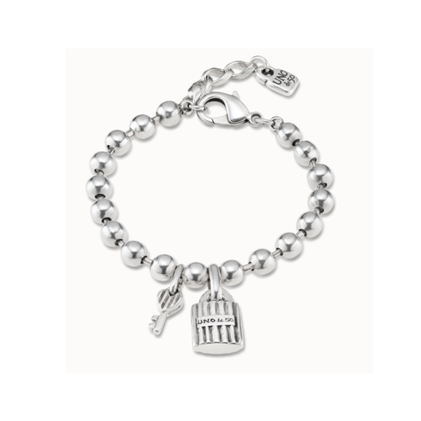 Uno de 50 Bracciale donna Silver key