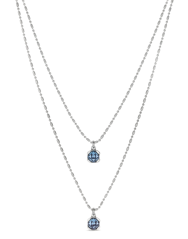 Uno de 50 Collana Donna  aura blue - immagine 2