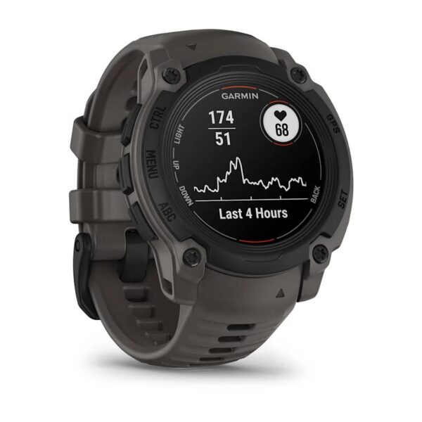 Garmin Smartwatch Instinct E Black con cinturino Charcoal - immagine 3