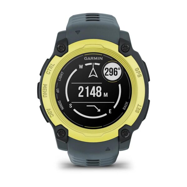 Garmin Smartwatch Instinct Electric Lime con cinturino Twilight - immagine 4