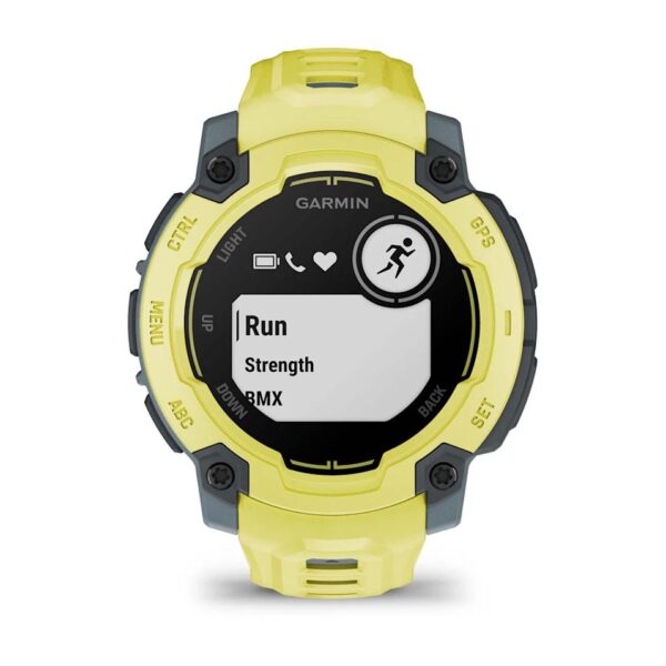 Garmin Smartwatch Instinct Electric Lime con cinturino in silicone Electric Lime - immagine 2