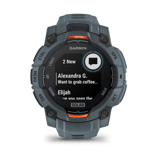 Garmin Smartwatch Instinct 3 Twilight in silicone  Solar - immagine 4