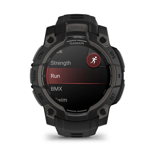 Garmin Smartwatch Instinct 3 Black, cinturino Black AMOLED - immagine 2