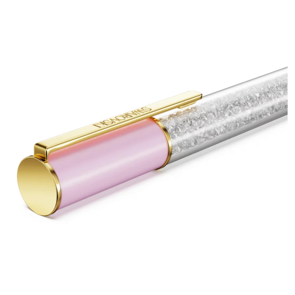 Swarovski Penna A Sfera Crystalline Lustre Rosa, Placcato Color Oro - immagine 4