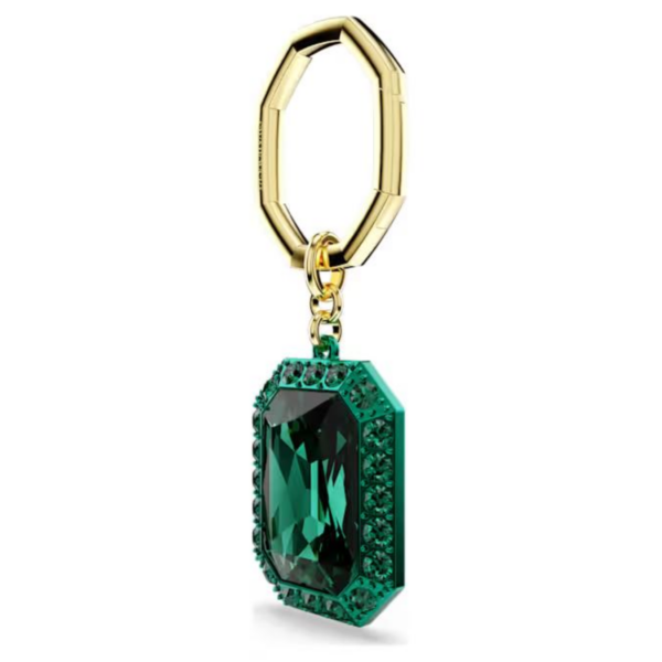 Swarovski Portachiavi, Taglio Ottagonale, Verde,Mix Di Finiture - immagine 2