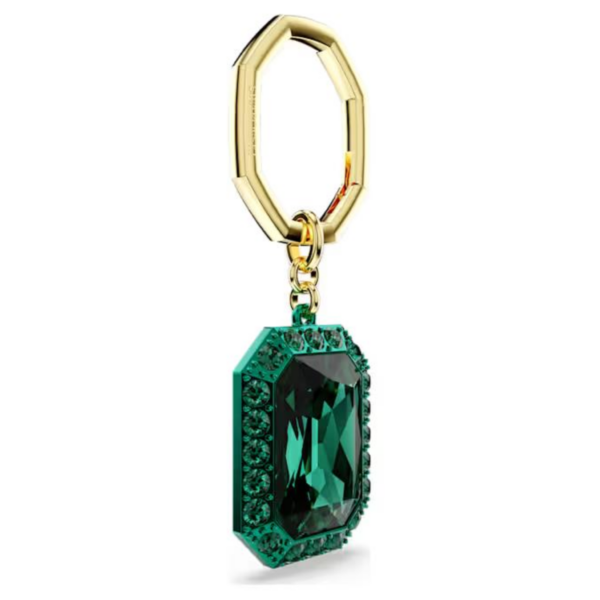 Swarovski Portachiavi, Taglio Ottagonale, Verde,Mix Di Finiture - immagine 3