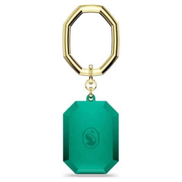 Swarovski Portachiavi, Taglio Ottagonale, Verde,Mix Di Finiture - immagine 4