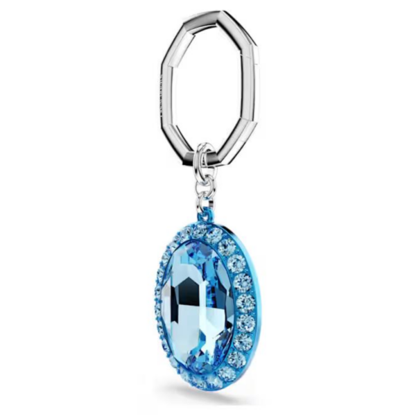 Swarovski Portachiavi, Taglio Oval, Blu, Mix Di Finiture - immagine 2